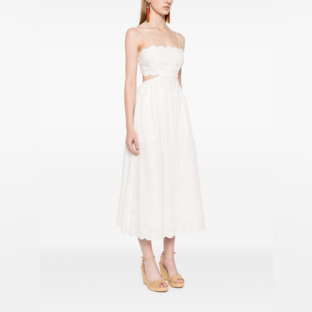 NWT Zimmerman rhiannon scallop dress